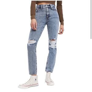 NWT Good American good classic jeans indigo size 4